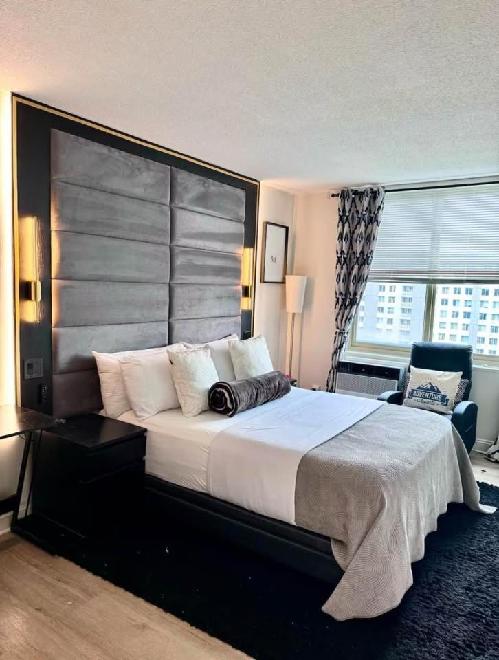 New Modern 2br W Fireplace & Fitness Lounge, Live Comfortably In East Harlem Pangsapuri *